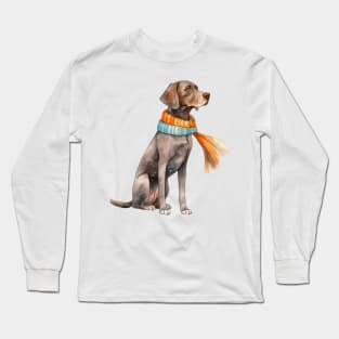 Winter dog Long Sleeve T-Shirt